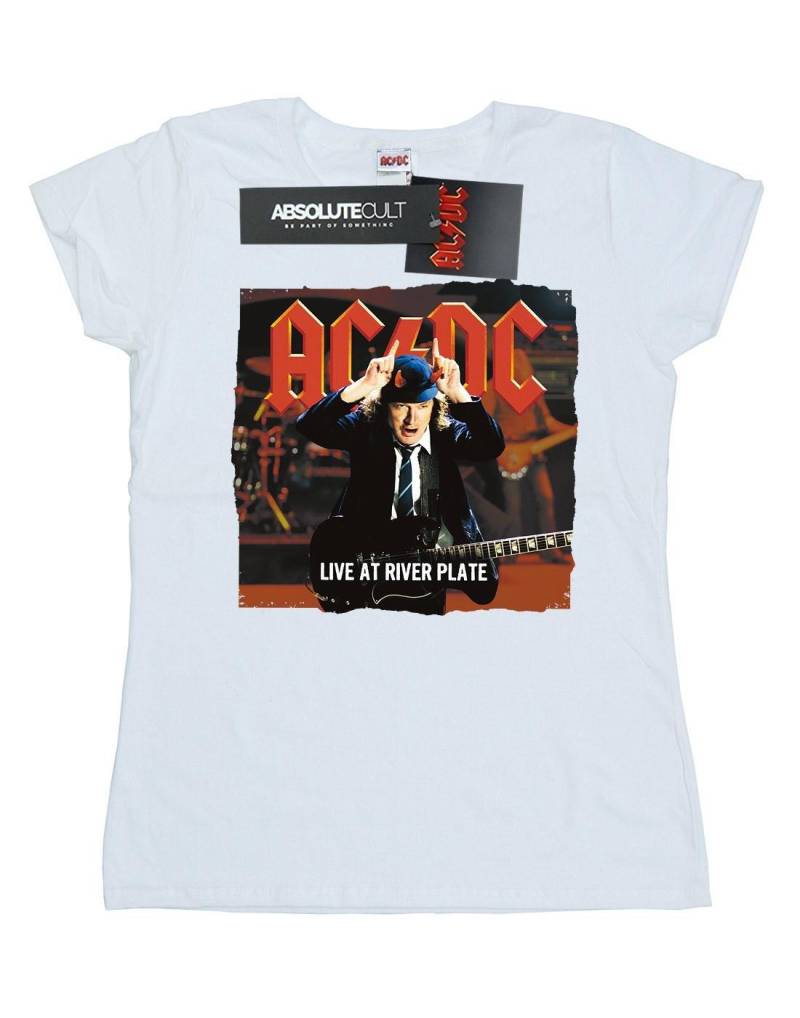 Acdc Live At River Plate Columbia Records Sweatshirt Damen Schwarz S von AC/DC