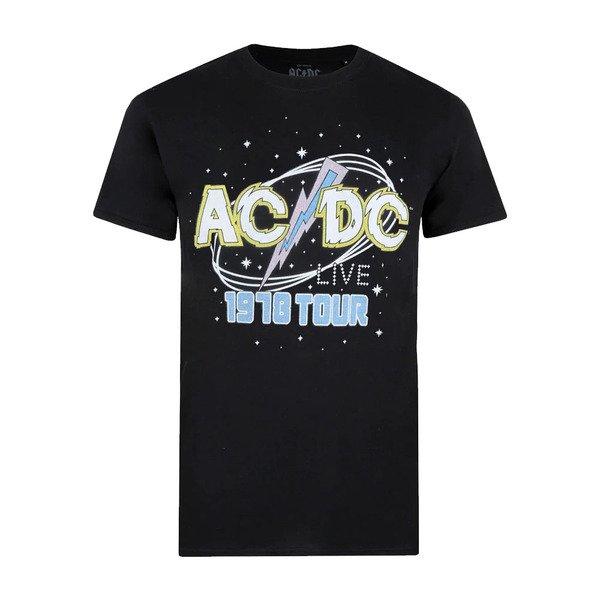 Acdc Live Tshirt Herren Schwarz M von AC/DC