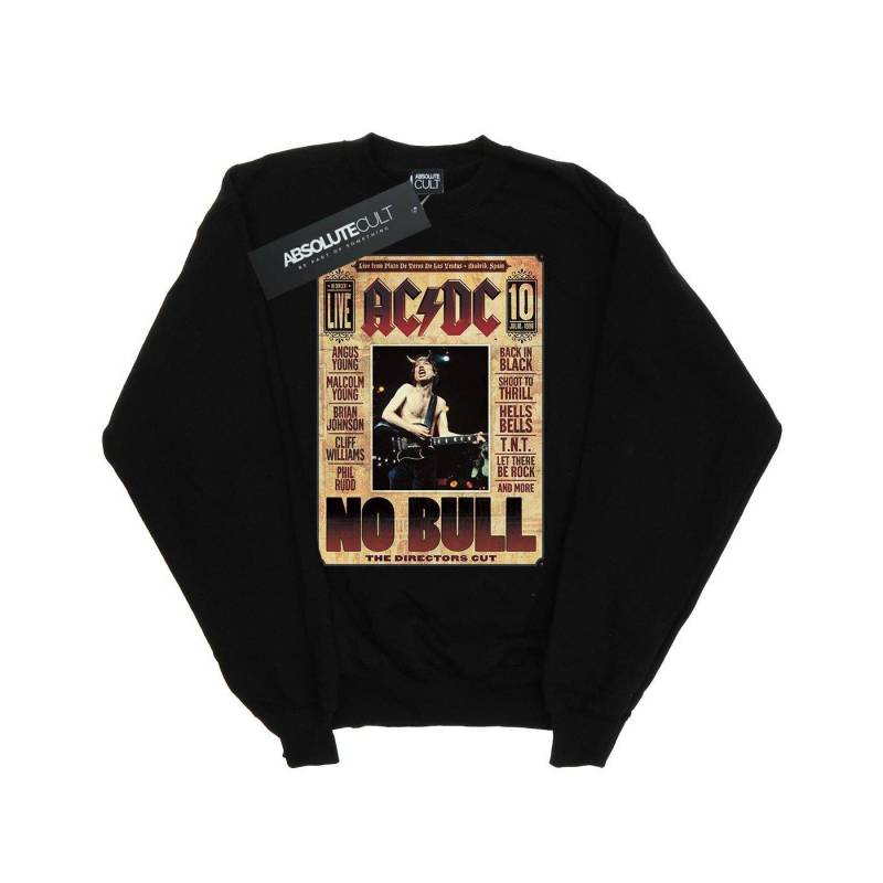 AC/DC - ACDC No Bull Live Sweatshirt, für Herren, Schwarz, Größe S von AC/DC