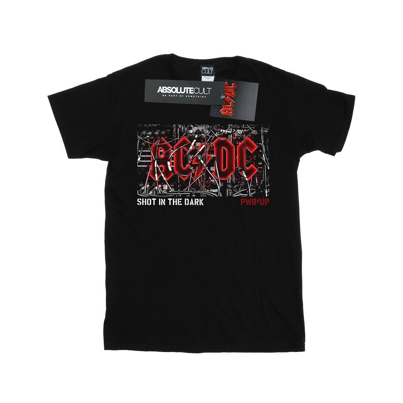 Acdc Pwr Up Cable Logo Tshirt Damen Schwarz 5XL von AC/DC