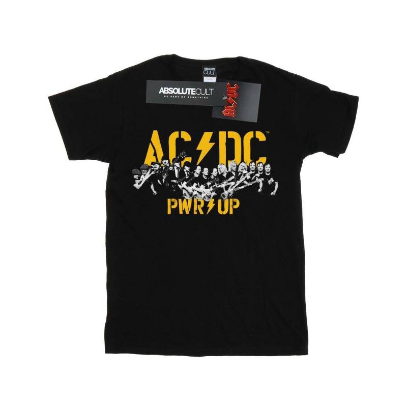 Acdc Pwr Up Portrait Motion Tshirt Damen Schwarz 3XL von AC/DC