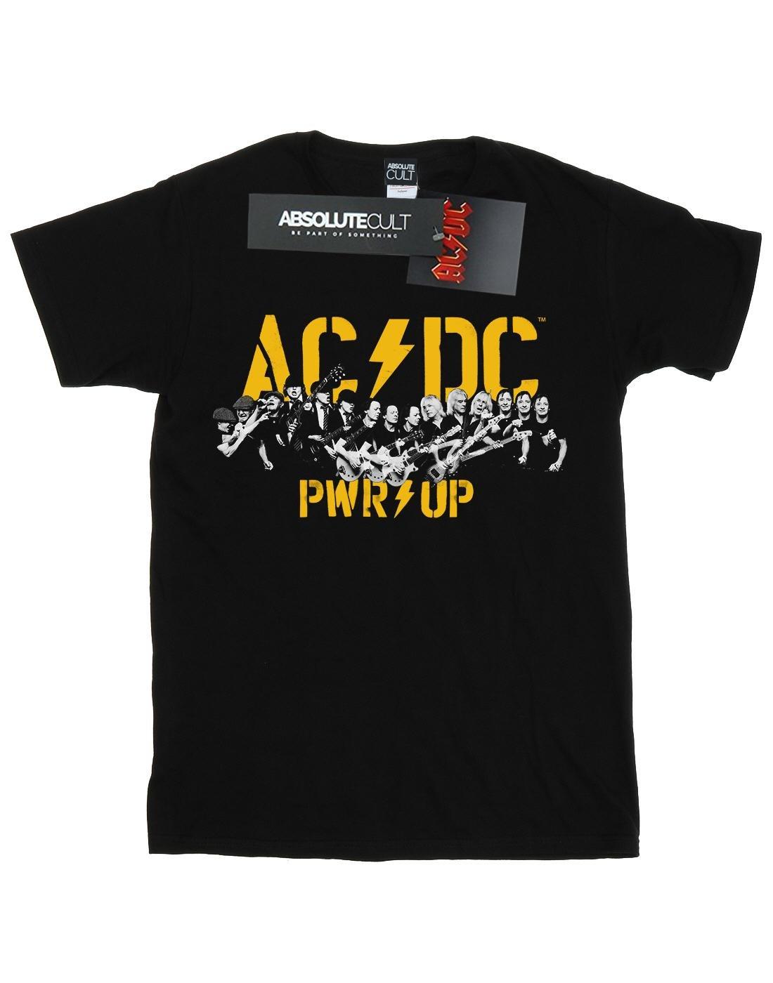 Acdc Pwr Up Portrait Motion Tshirt Herren Schwarz S von AC/DC