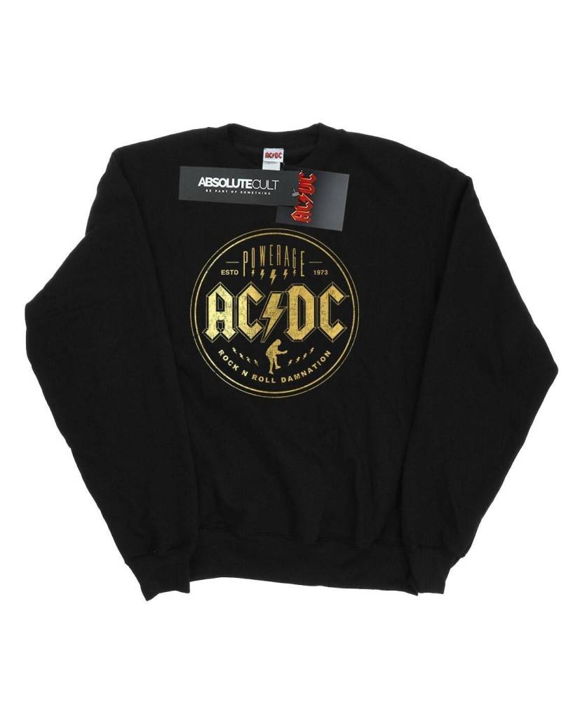 Acdc Rock N Roll Damnation Sweatshirt Damen Schwarz XL von AC/DC