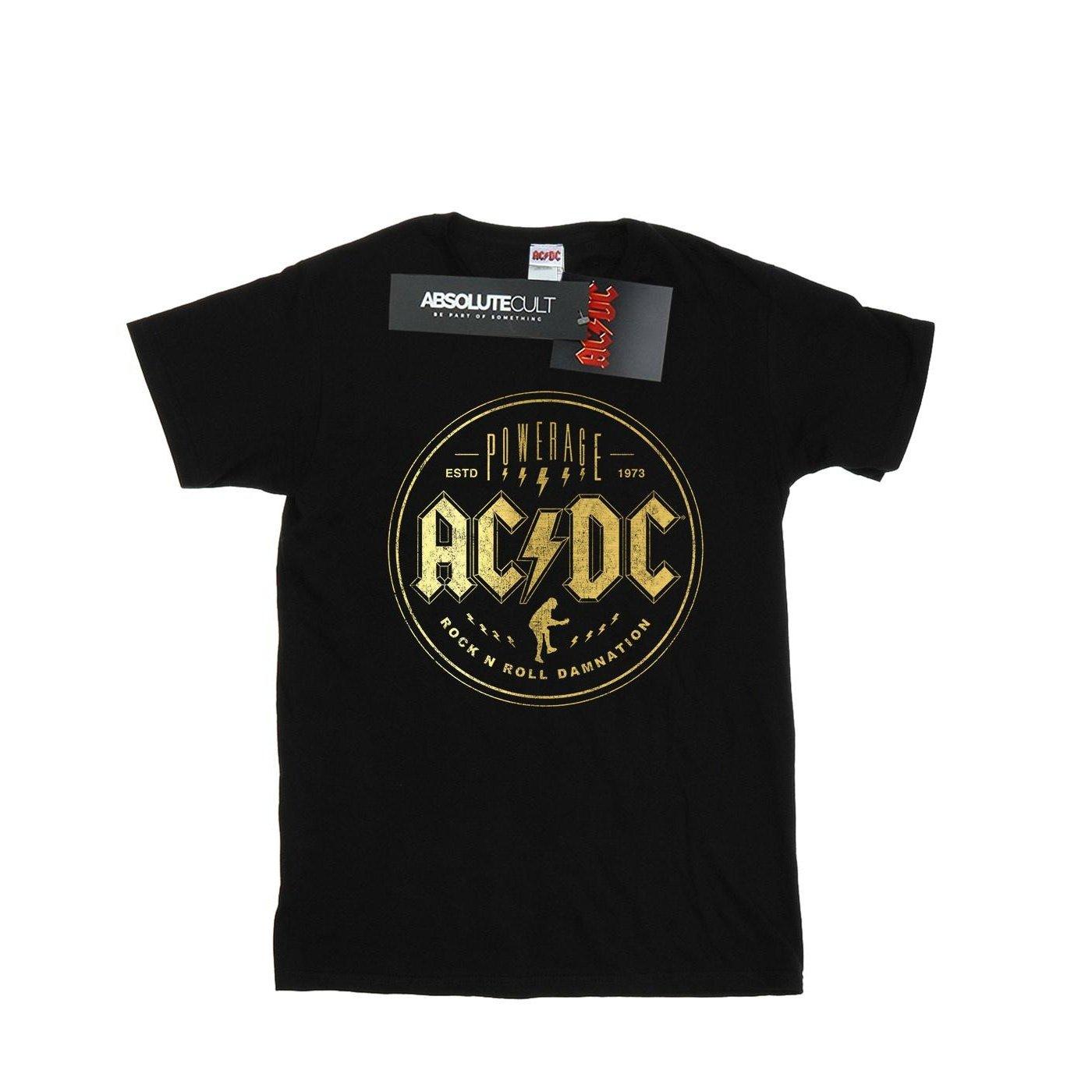 Acdc Rock N Roll Damnation Tshirt Damen Schwarz 3XL von AC/DC