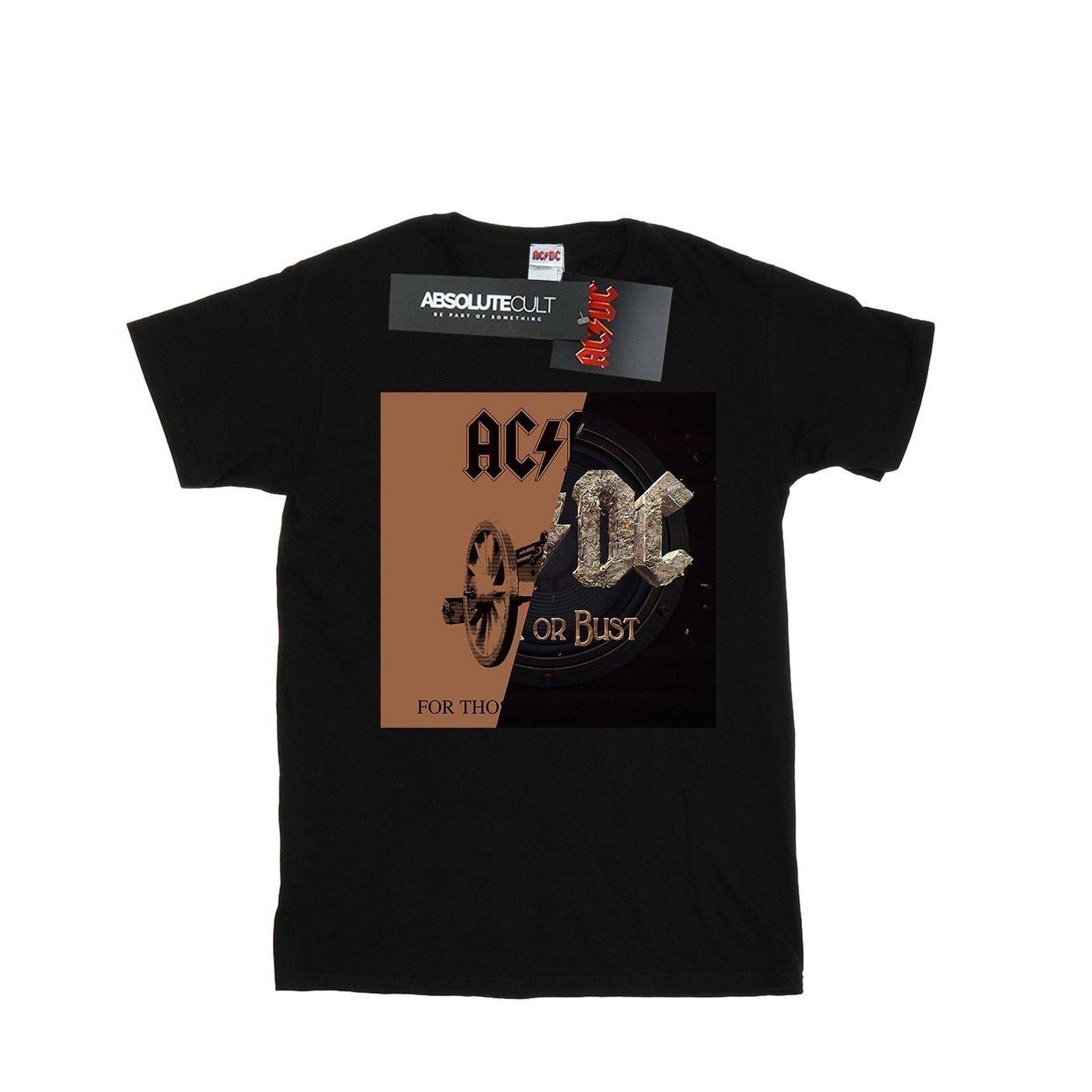 Acdc Rock Or Bust For Those About Splice Tshirt Damen Schwarz 3XL von AC/DC