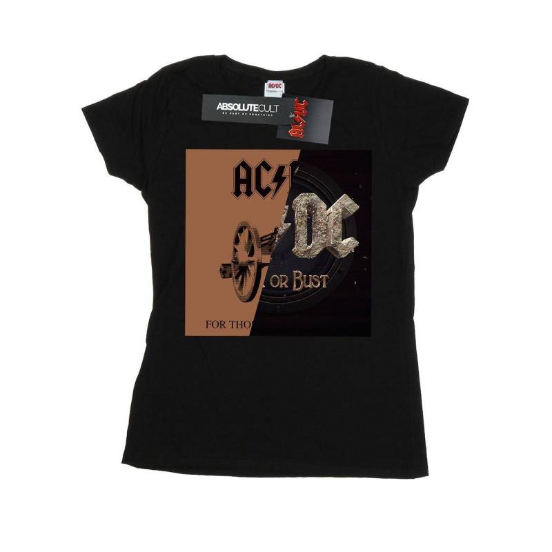 Acdc Rock Or Bust For Those About Splice Tshirt Damen Schwarz S von AC/DC