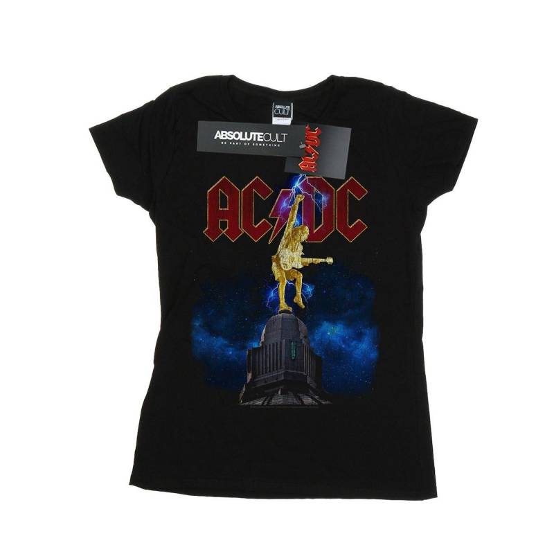 Acdc Stiff Upper Lip Lightning Tshirt Damen Schwarz XL von AC/DC