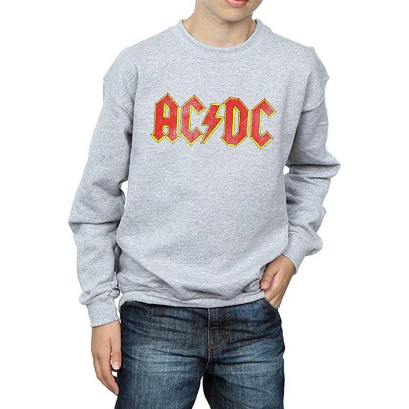 Acdc Sweatshirt Damen Grau S von AC/DC