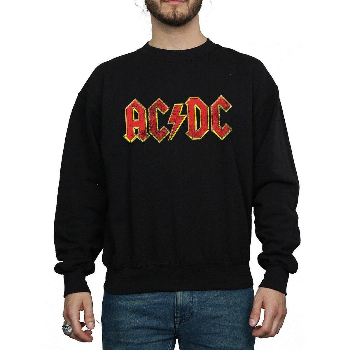 Acdc Sweatshirt Herren Schwarz S von AC/DC