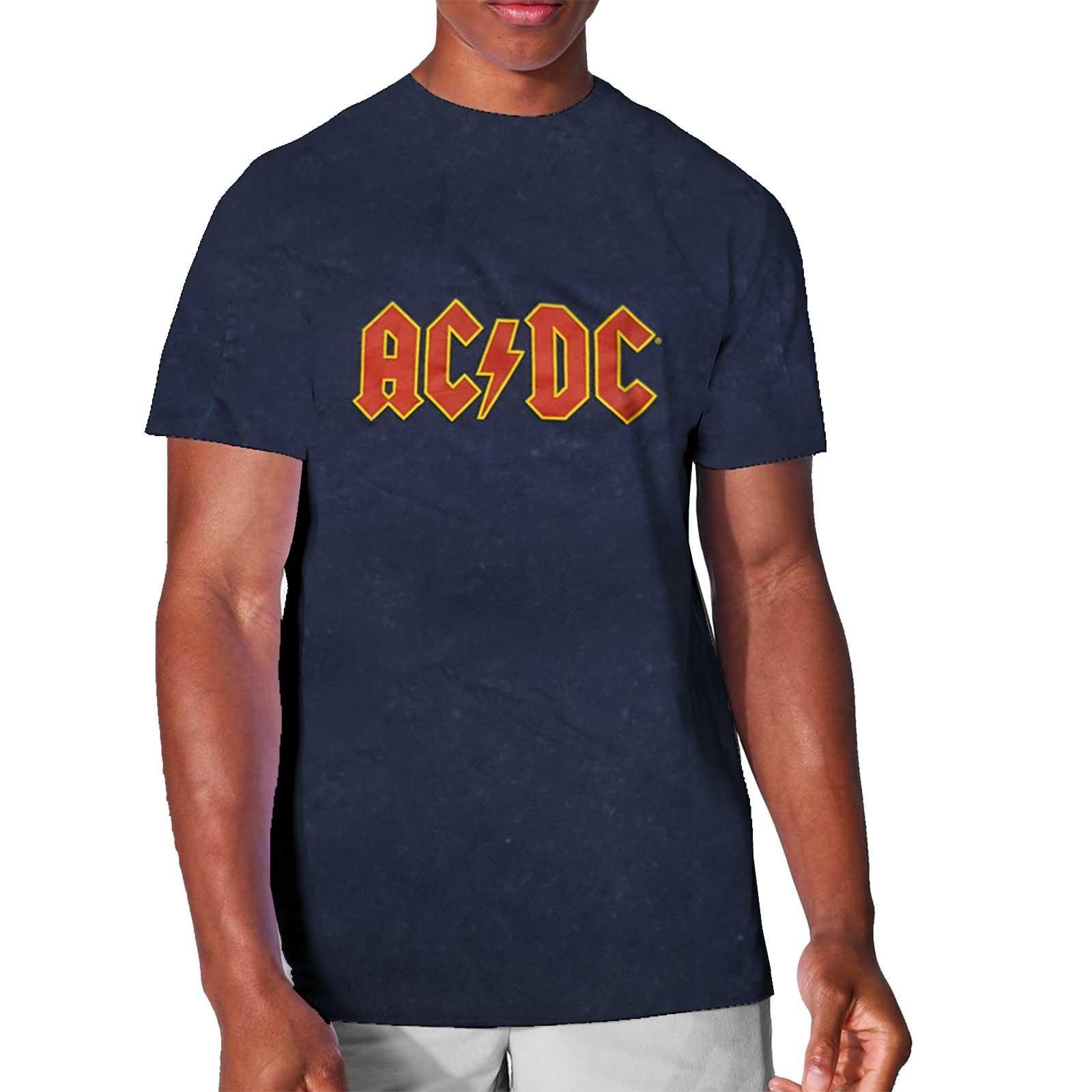 Acdc The Wash Collection Tshirt Damen Marine S von AC/DC