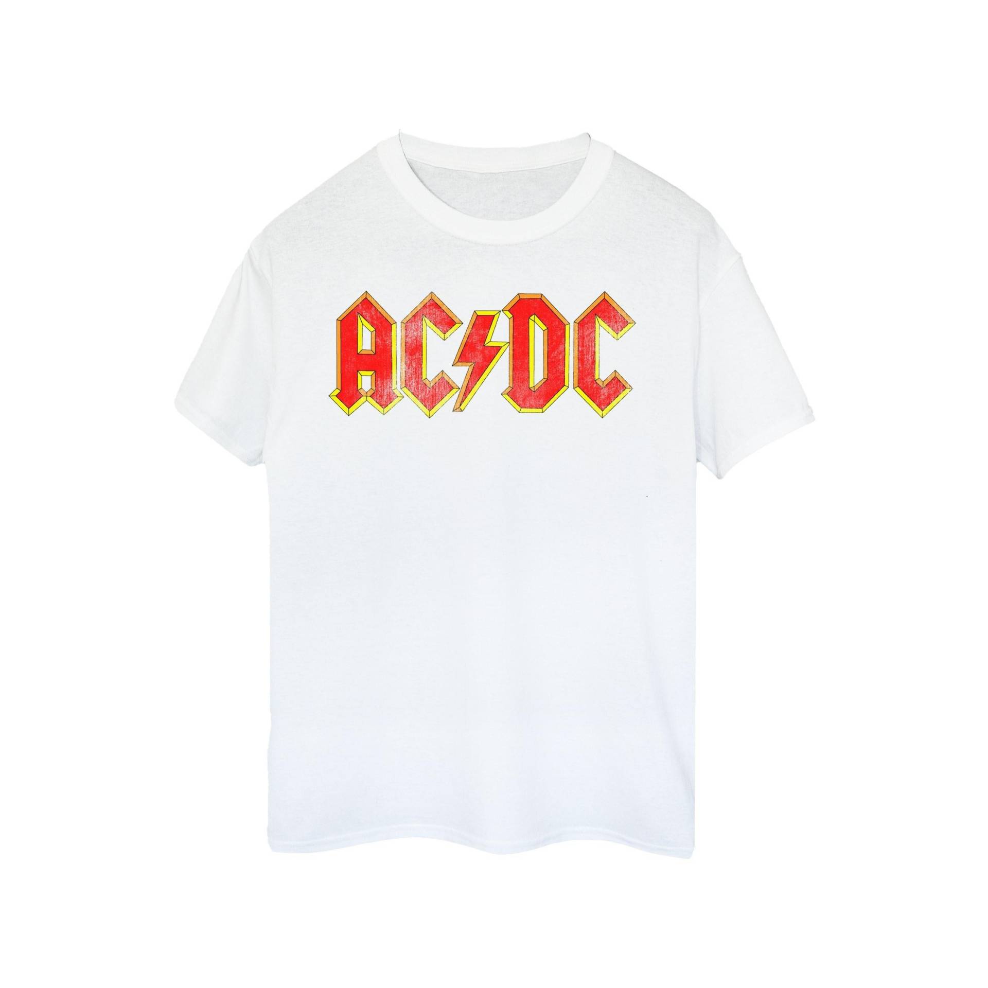 Acdc Tshirt Herren Weiss M von AC/DC