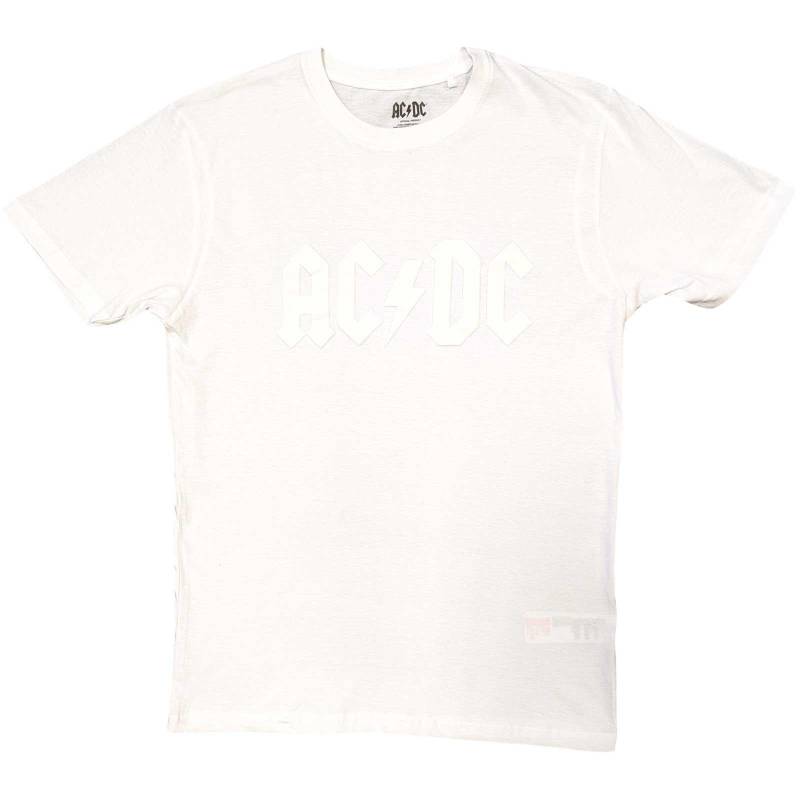 Acdc Tshirt Hibuild Damen Weiss M von AC/DC