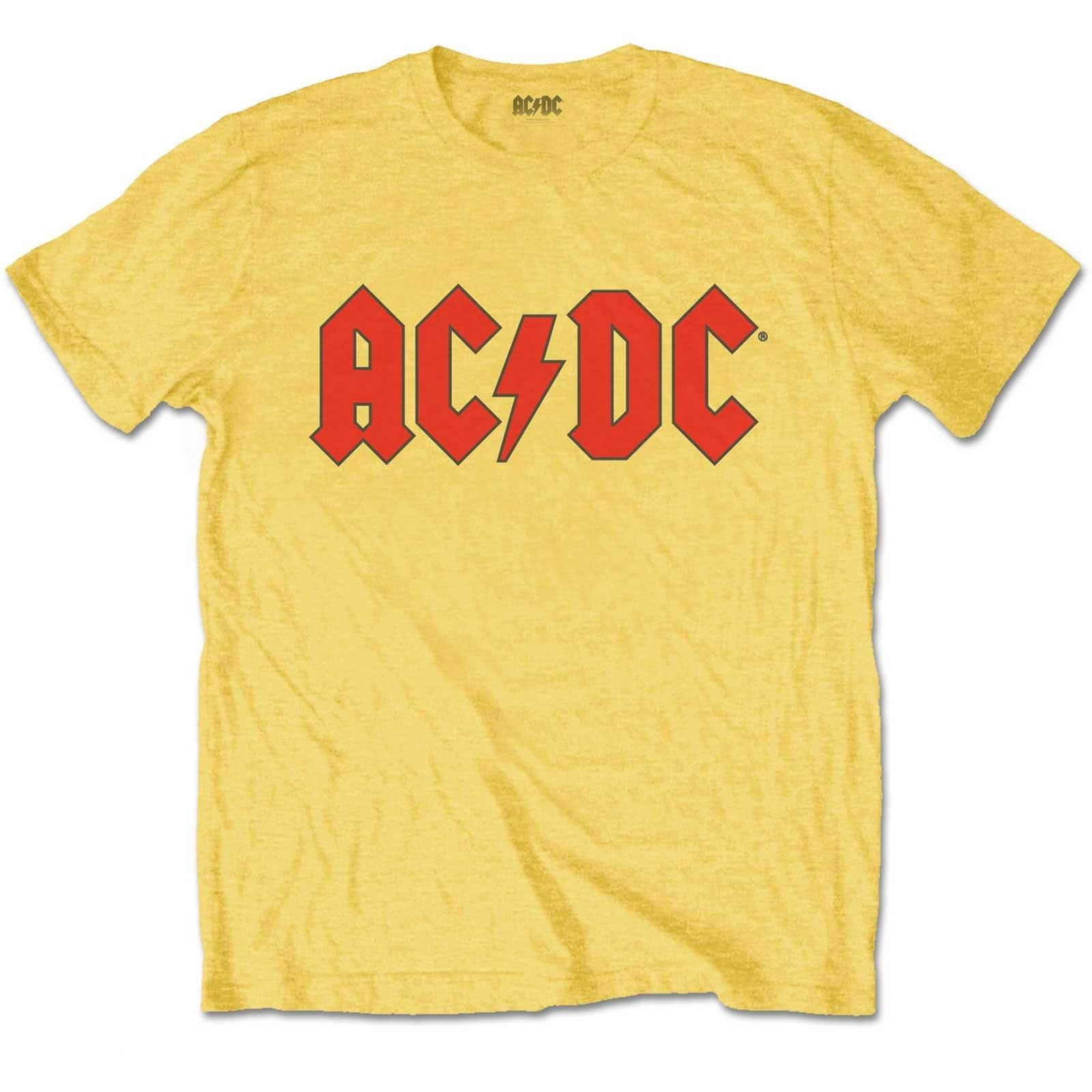 Acdc Tshirt Jungen Gelb 104 von AC/DC