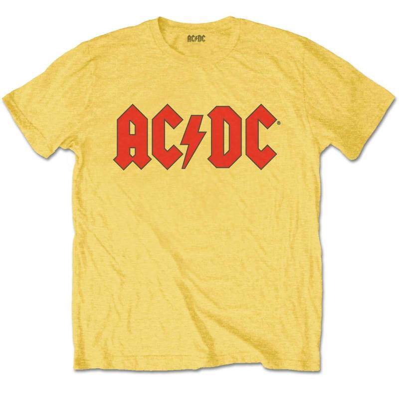 AC/DC - ACDC TShirt, 116, Gelb von AC/DC