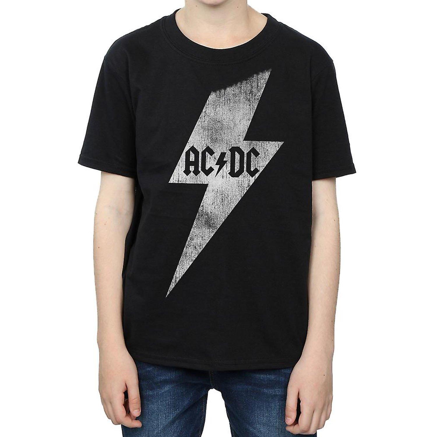 Acdc Tshirt Jungen Schwarz 128 von AC/DC