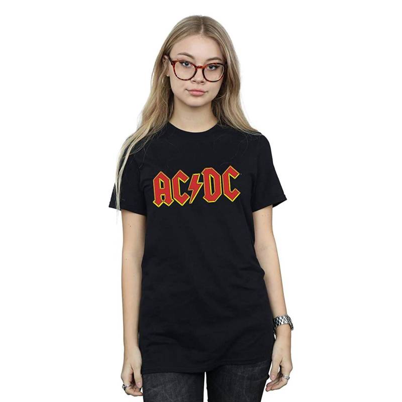 Acdc Tshirt Mädchen Schwarz 140/146 von AC/DC