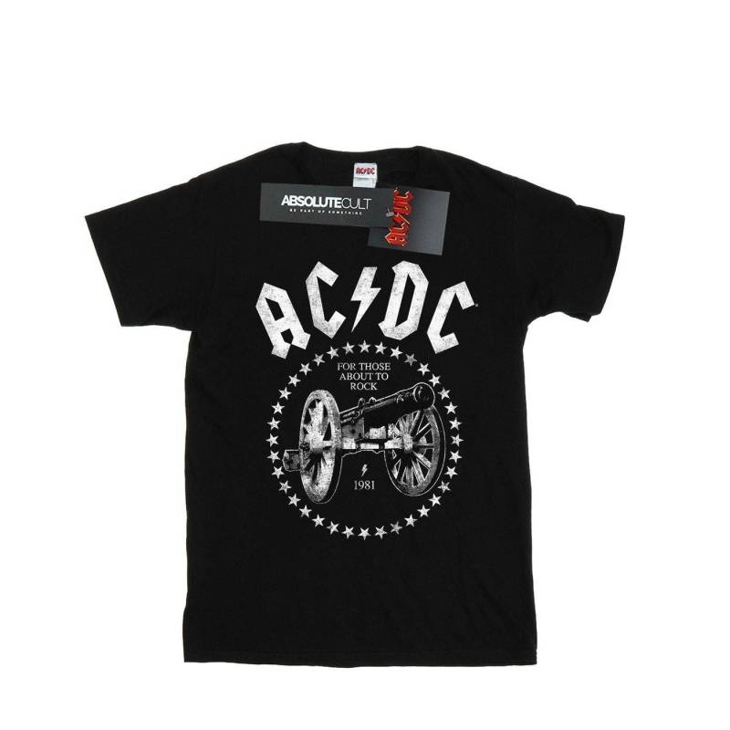 Acdc We Salute You Cannon Tshirt Damen Schwarz 3XL von AC/DC