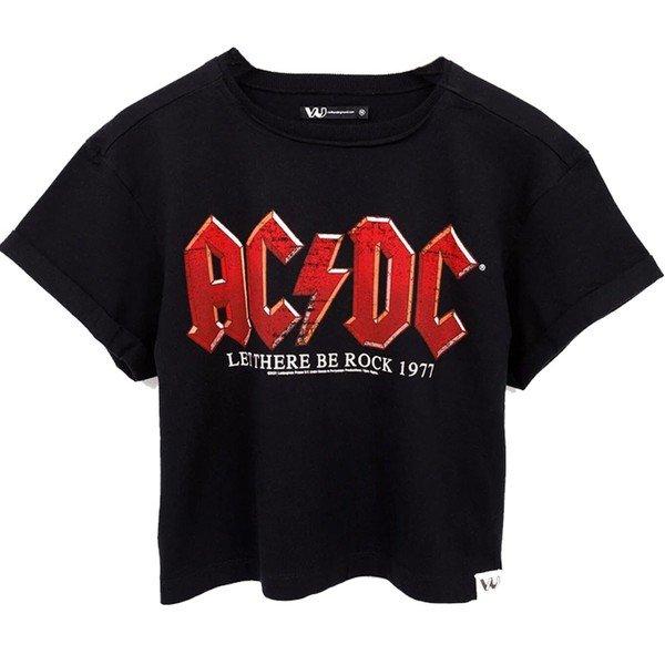 Acdc Let There Be Rock Tshirt Damen Schwarz L von AC/DC