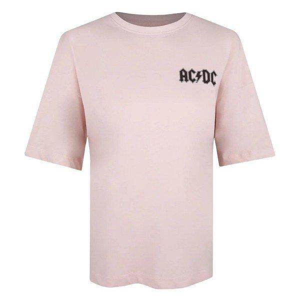 Acdc 1982 Rock Tour Tshirt Damen Pink S von AC/DC