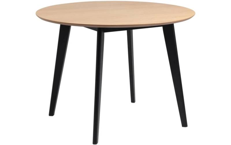 AC Design Beistelltisch »Roxby Ø 105 x 76 cm Nature/Schwarz« von AC Design