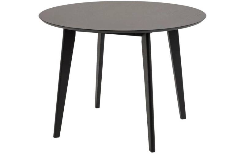 AC Design Beistelltisch »Roxby Ø 105 x 76 cm Schwarz« von AC Design