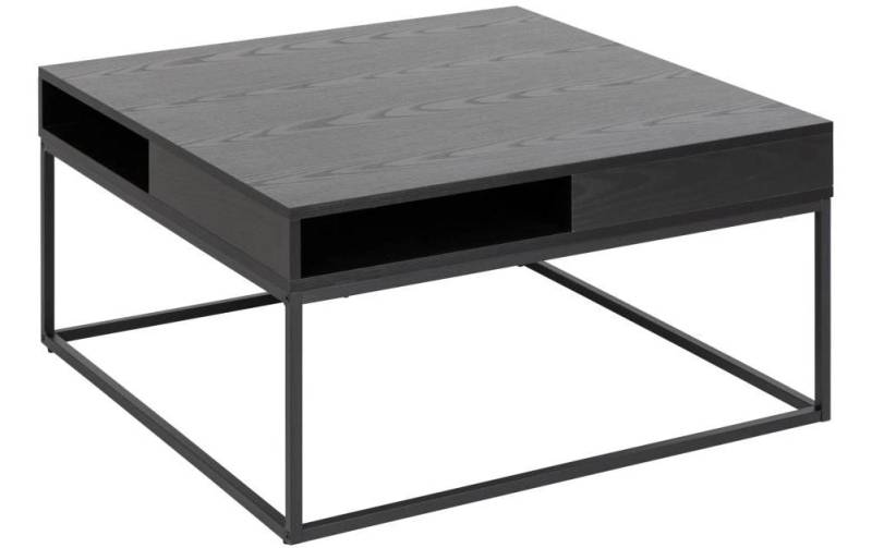 AC Design Beistelltisch »Willford 80 x 80 x 40 cm Schwarz« von AC Design