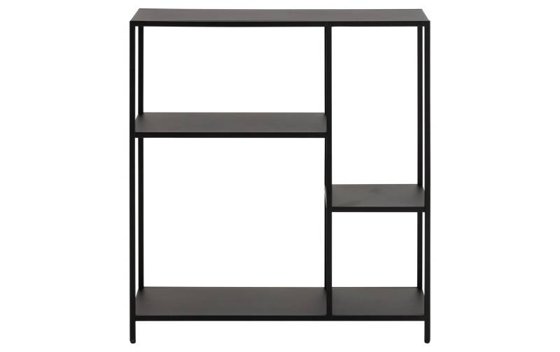 AC Design Regal »Newcastle 79.5 x 30 x 86 cm, Schwarz« von AC Design