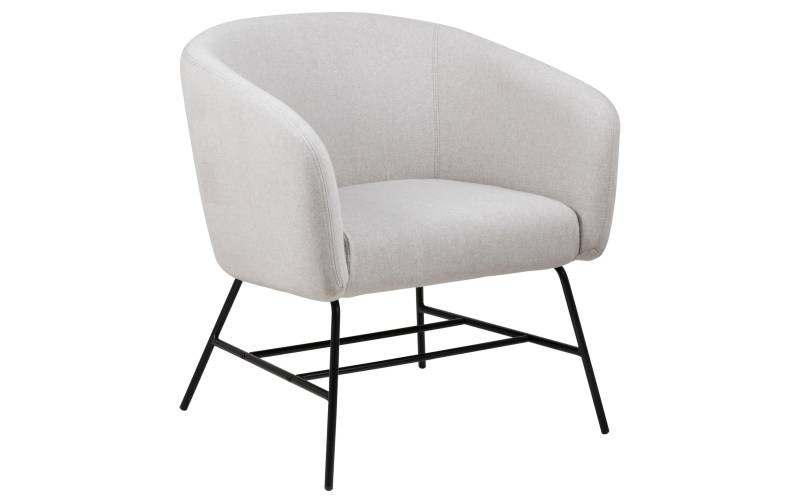 AC Design Sessel »Ramsey 72 cm x 76 cm, Hellgrau« von AC Design