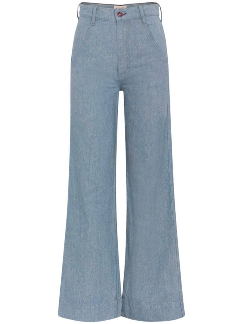 ACE HARPER The Jennifer wide-leg jeans - Blue von ACE HARPER