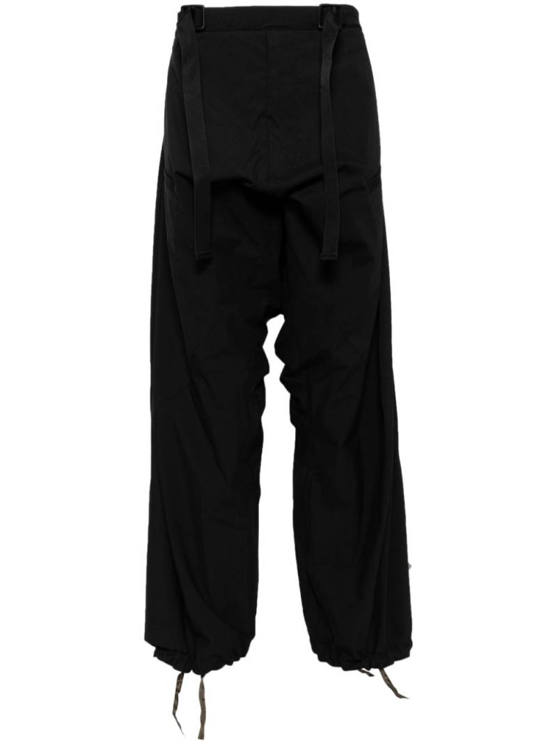 ACRONYM P30BL-E drop-crotch trousers - Black von ACRONYM