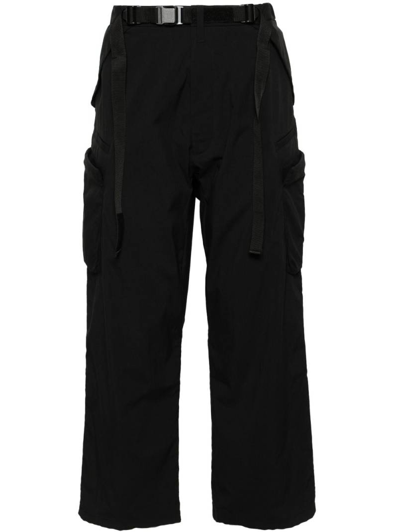 ACRONYM low-rise cargo trousers - Black von ACRONYM