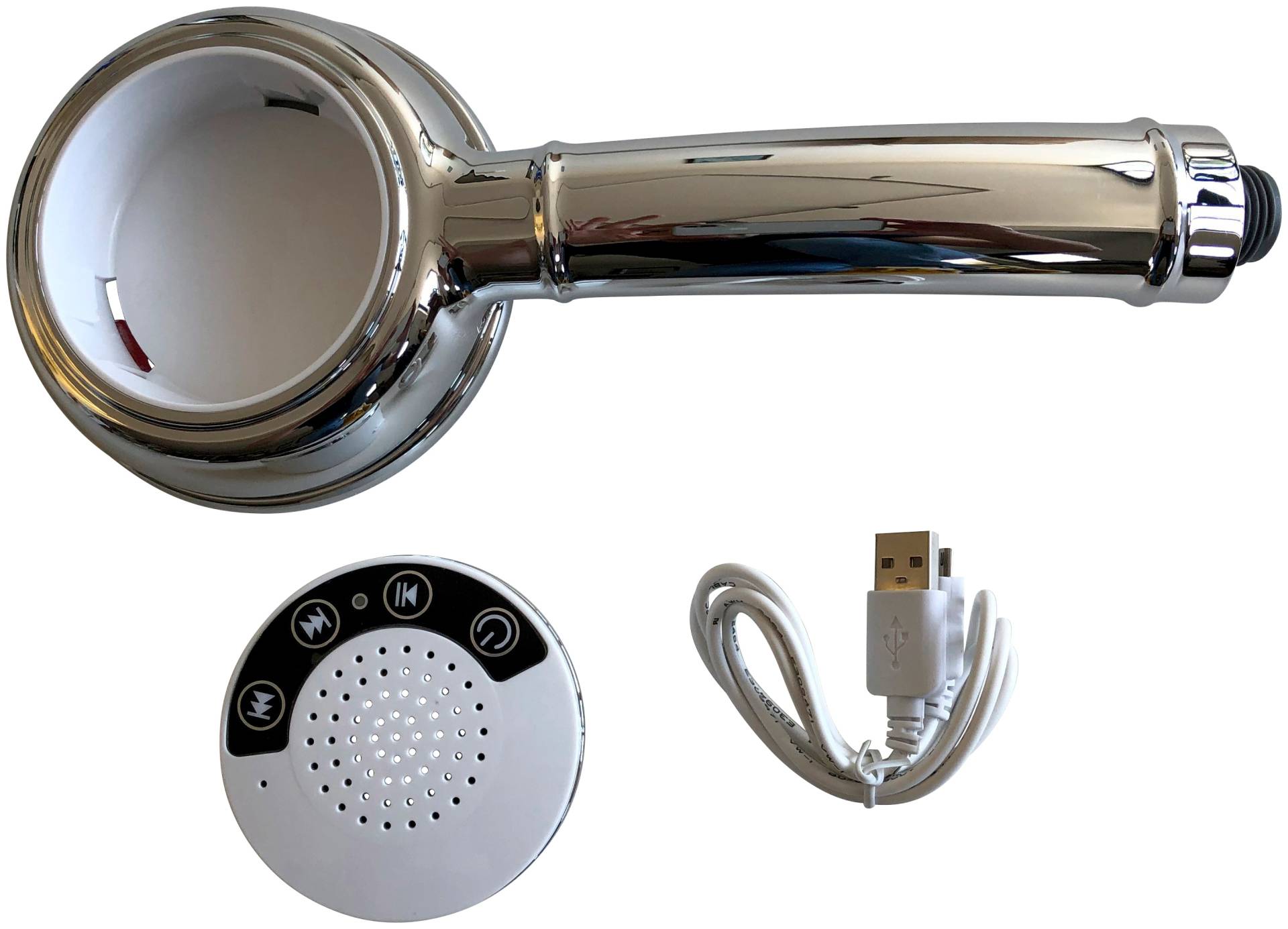 ADOB Handbrause »Bluetooth«, mit Lautsprecher für Musik oder Telefon ADOB Handbrause »Bluetooth«, mit Lautsprecher für Musik oder Telefon von ADOB