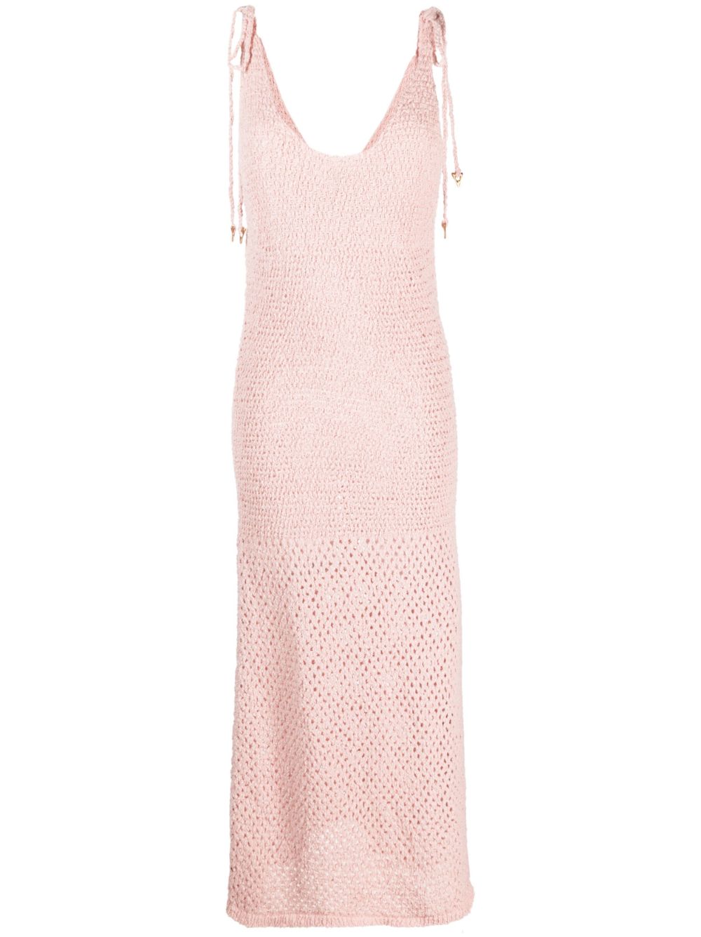 AERON Almond knitted maxi dress - Pink von AERON