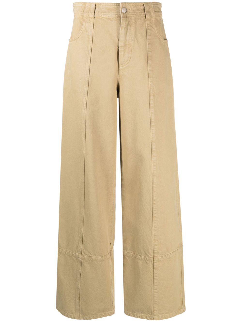 AERON Kofi high-waisted wide-leg jeans - Neutrals von AERON