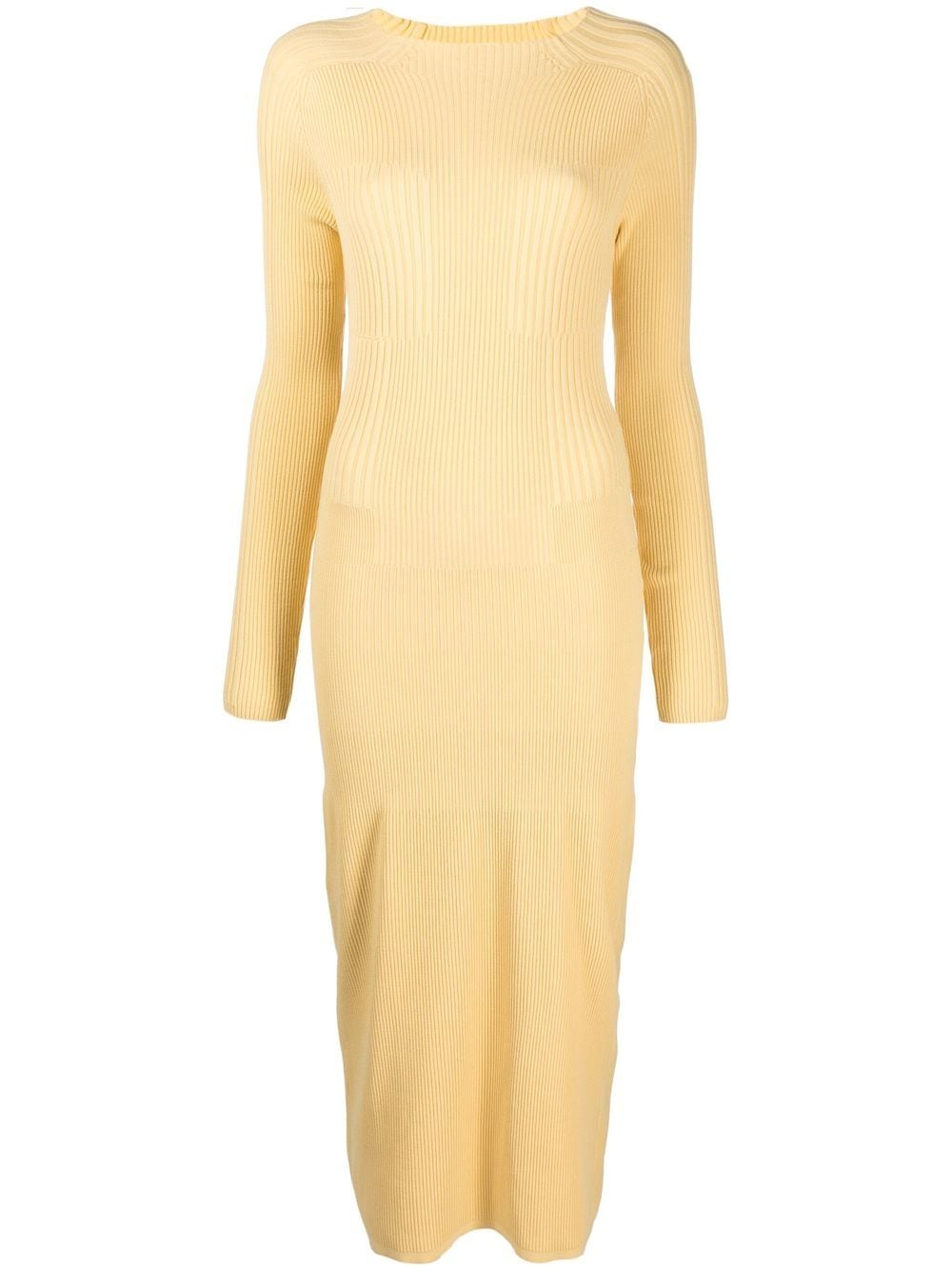 AERON Lara cut-out midi dress - Yellow von AERON