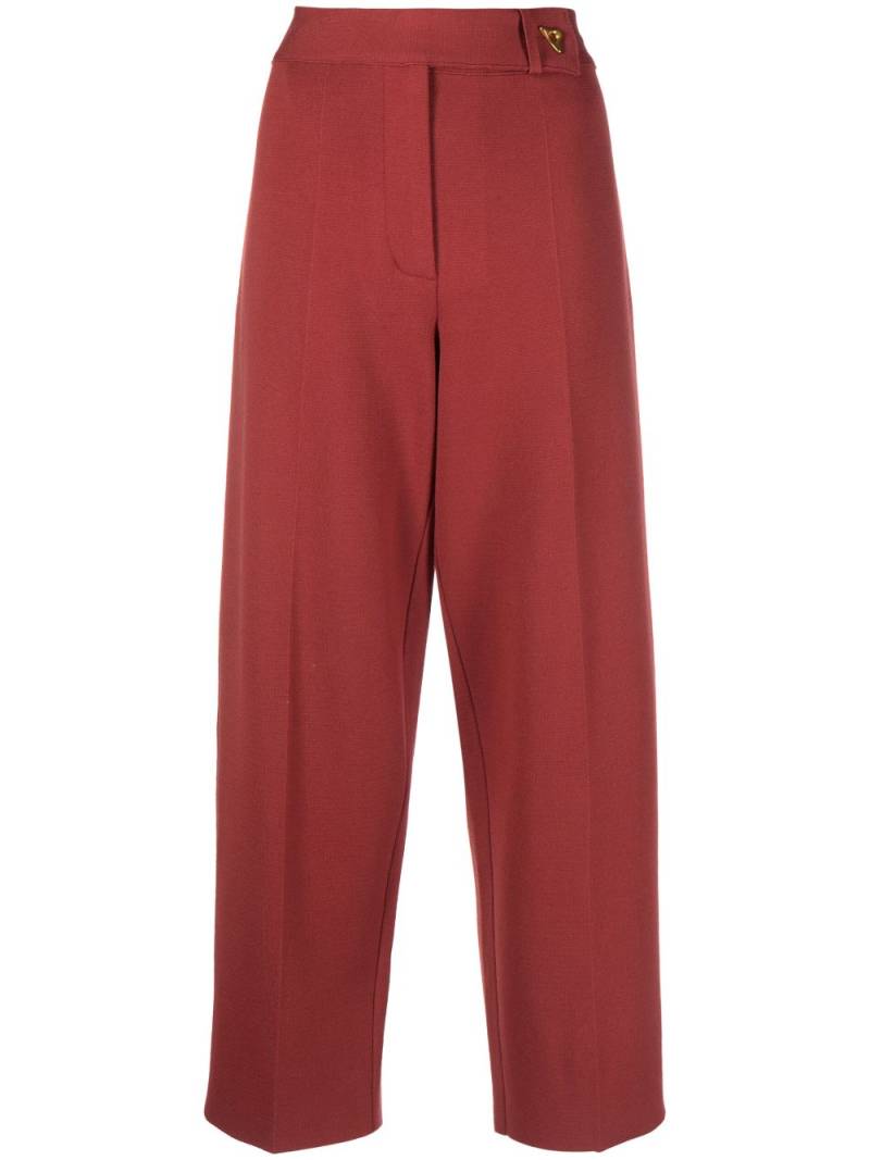 AERON Madeleine cropped trousers - Red von AERON