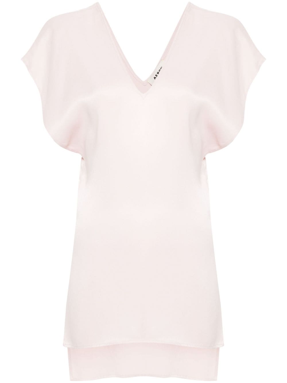 AERON Salome V-neck top - Pink von AERON