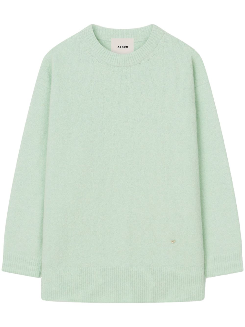 AERON Thunder brushed jumper - Green von AERON