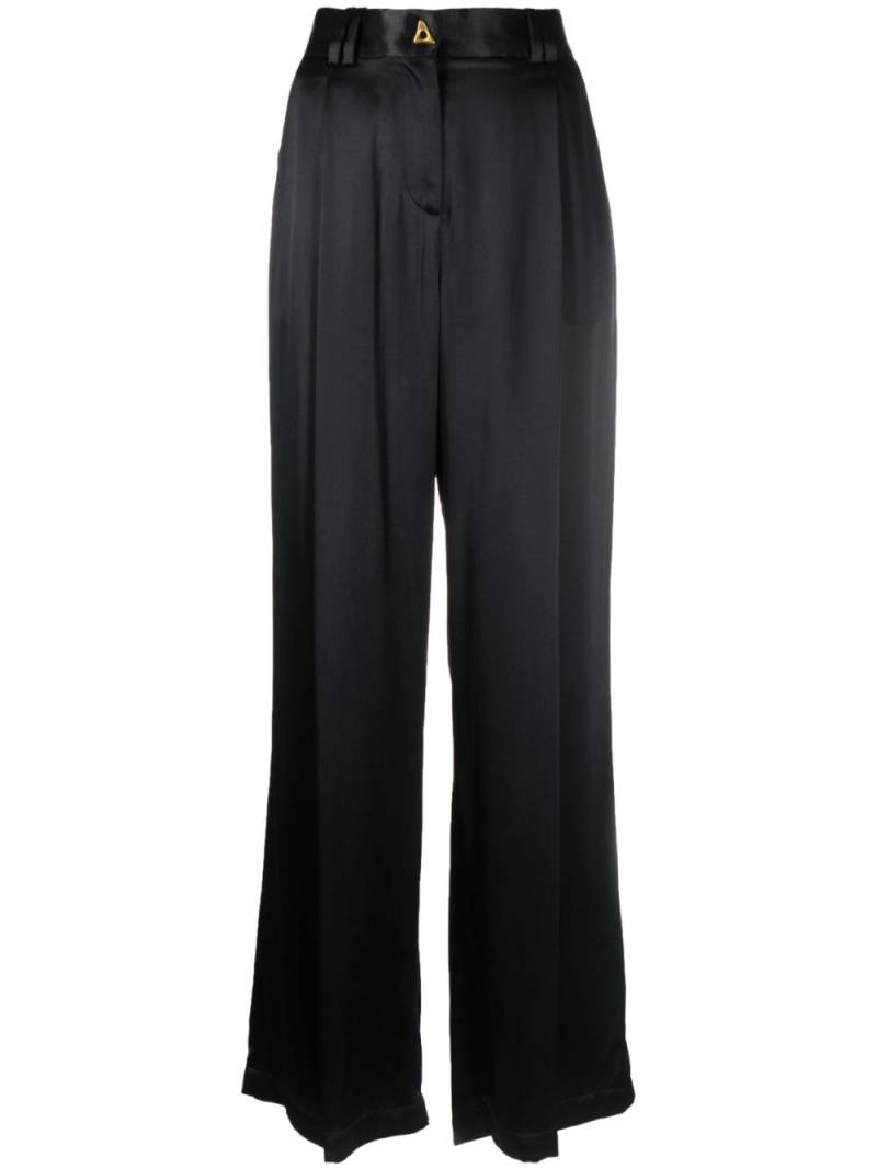 AERON Wellen wide-leg trousers - Black von AERON