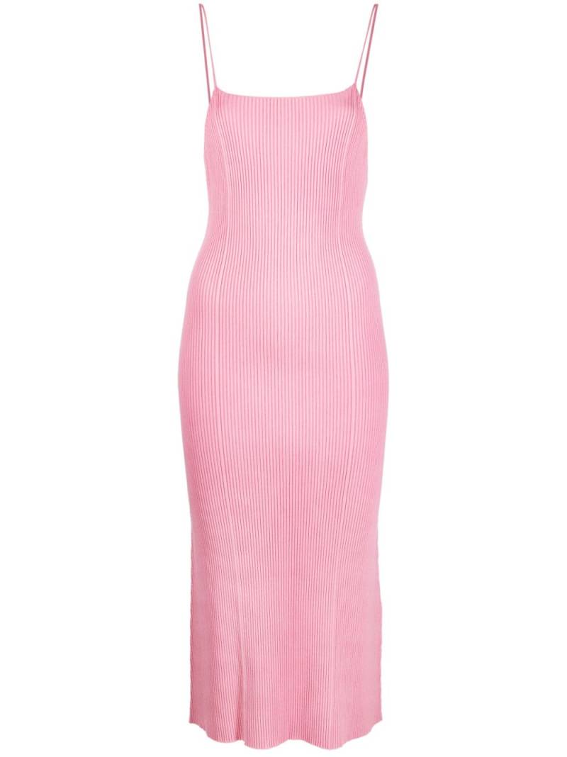 AERON Zero ribbed cami dress - Pink von AERON