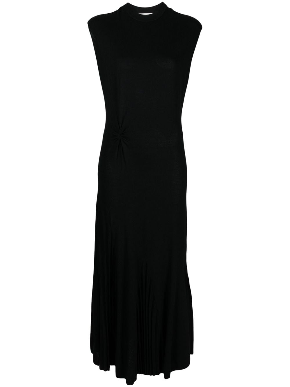 AERON gathered sleeveless maxi dress - Black von AERON