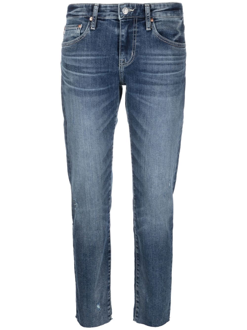 AG Jeans Ex-Boyfriend mid-rise jeans - Blue von AG Jeans