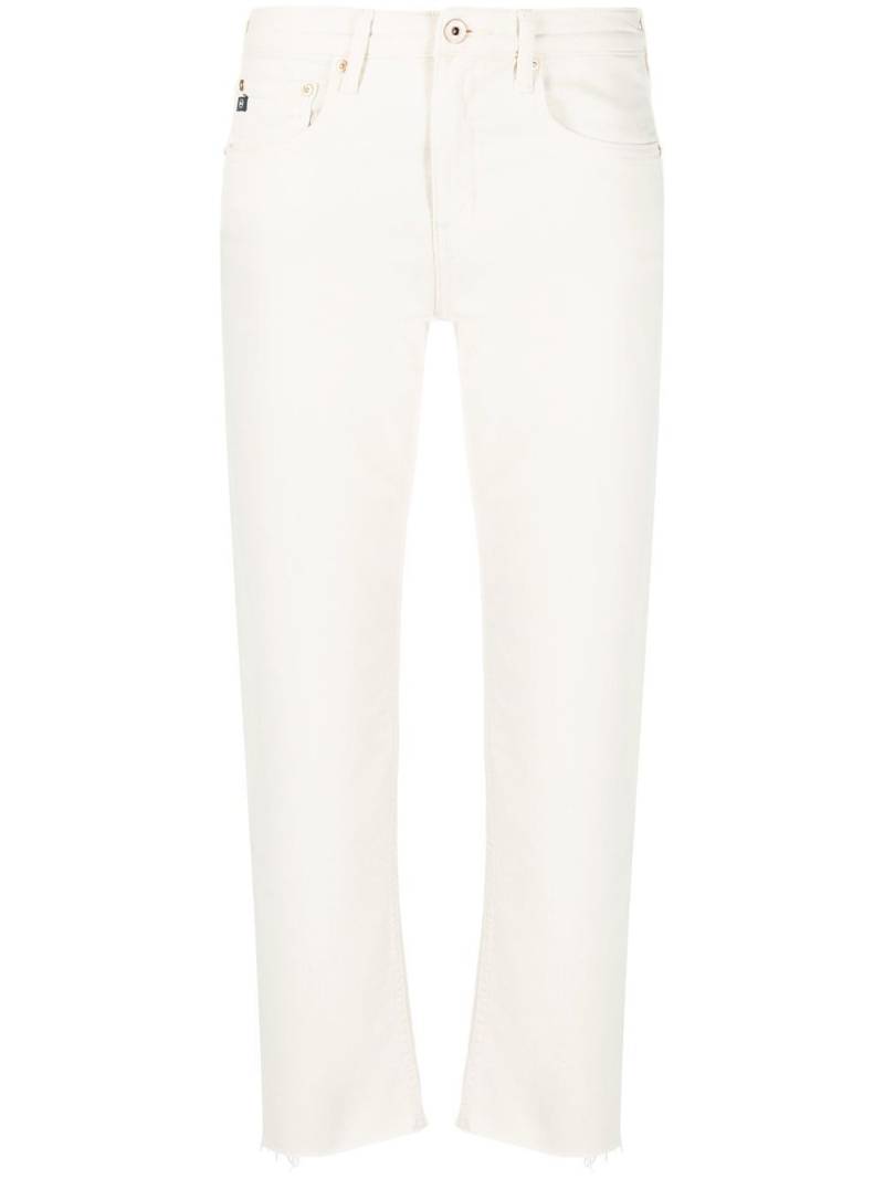 AG Jeans Girlfriend mid-rise jeans - Neutrals von AG Jeans