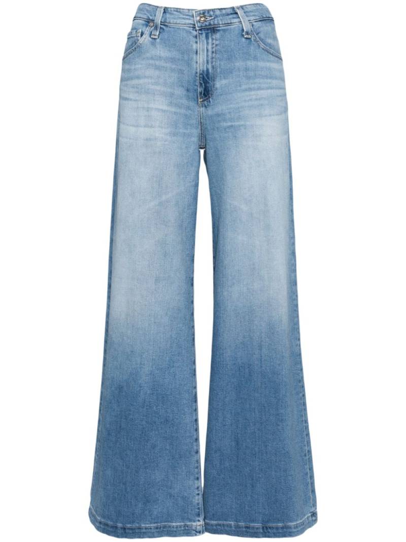 AG Jeans Leana wide-leg jeans - Blue von AG Jeans