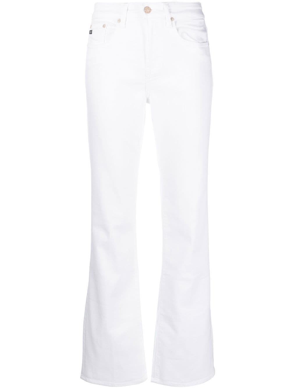 AG Jeans Sophie bootcut denim jeans - White von AG Jeans