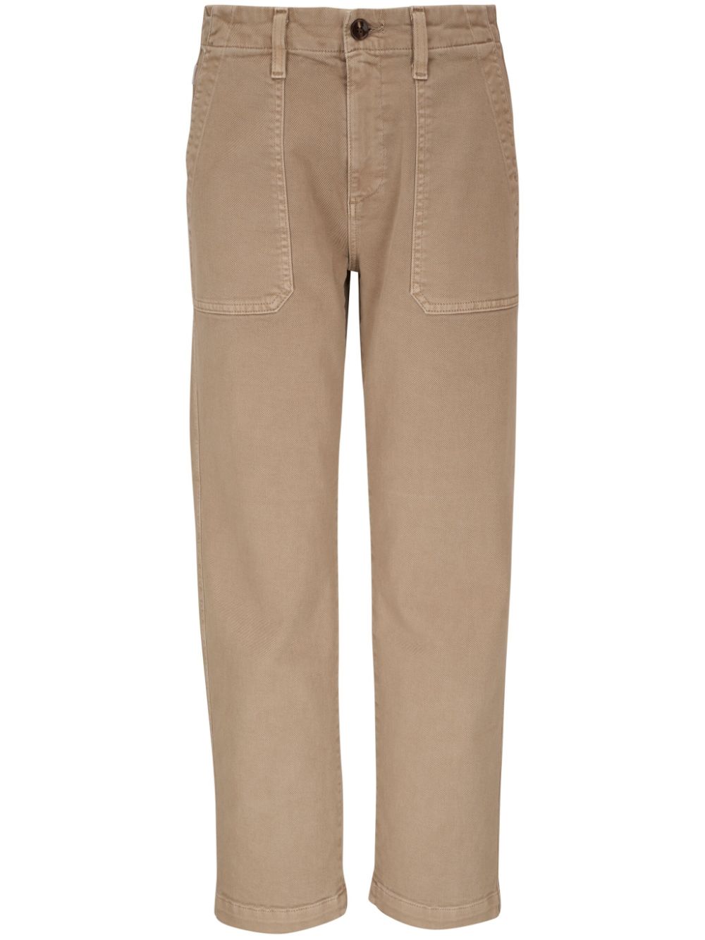 AG Jeans mid-rise straight-leg jeans - Neutrals von AG Jeans