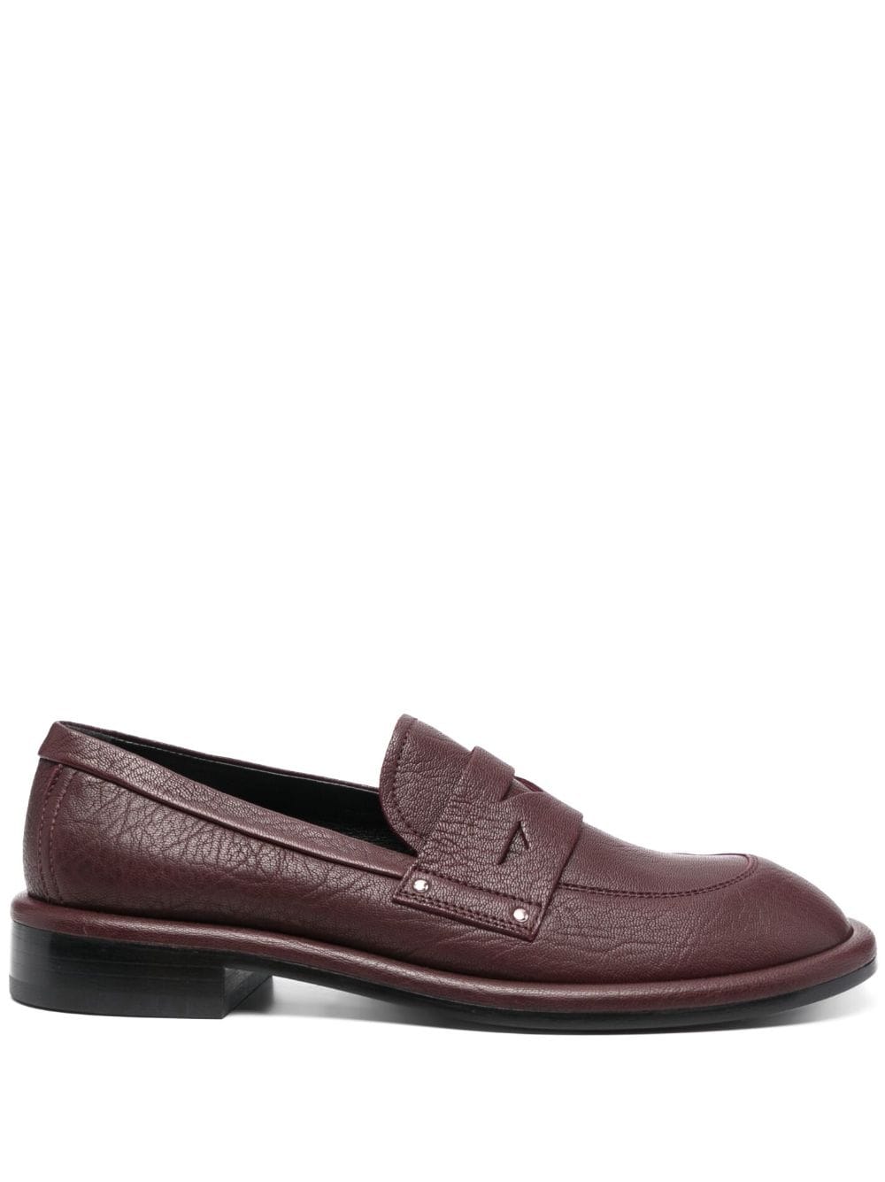 AGL Alison 30mm leather loafers - Red von AGL