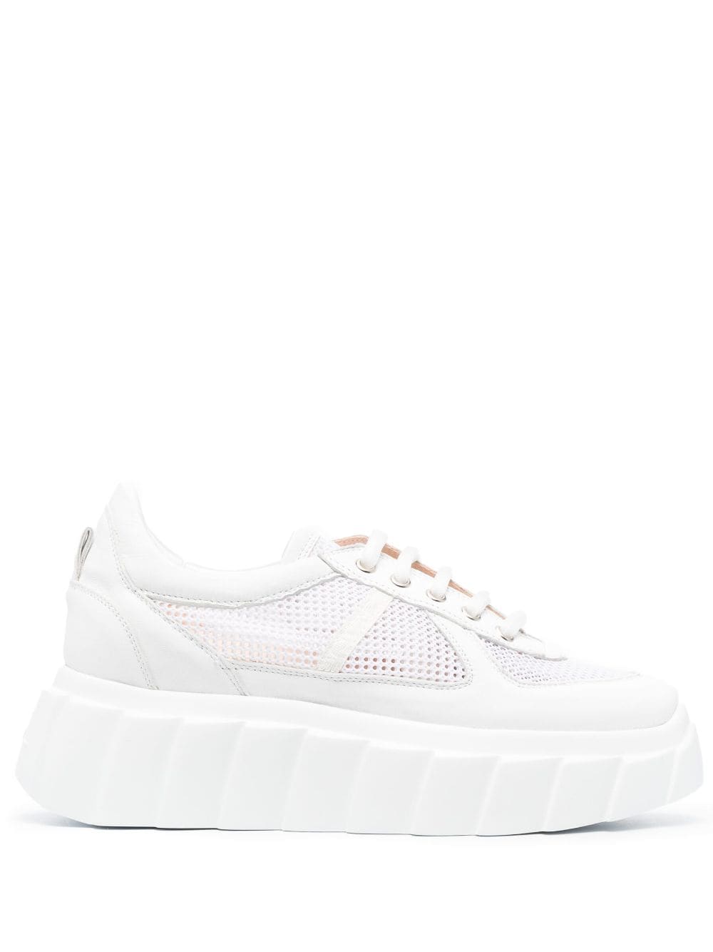 AGL Blondie mesh low-top sneakers - White von AGL