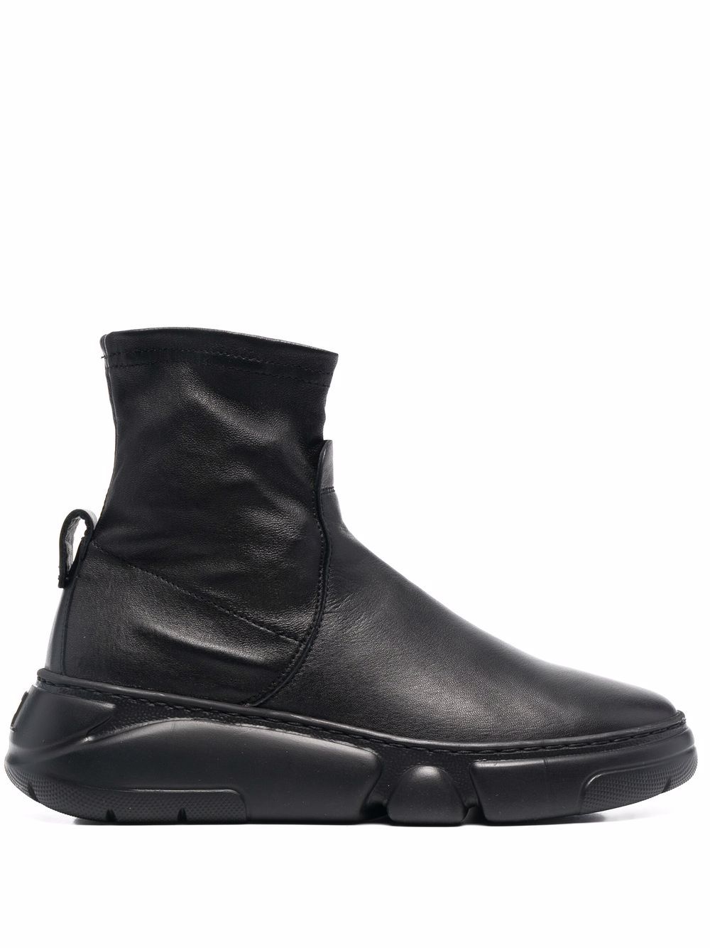 AGL Miledy ankle leather boots - Black von AGL