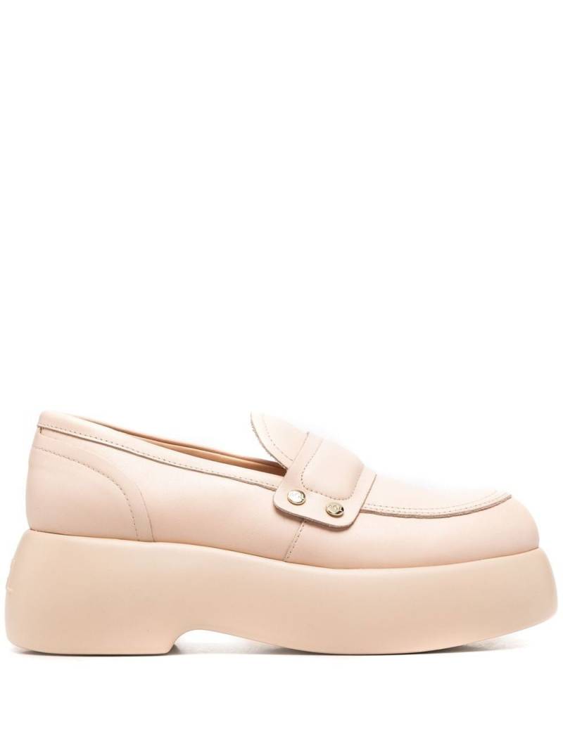 AGL Puffy Moc moccasin - Pink von AGL